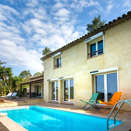 Villa Pretty House With Sea View On The Hy Res à Hyères Chambre photo